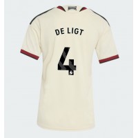 Manchester United Matthijs de Ligt #4 Kolmaspaita Naiset 2026-27 Lyhythihainen